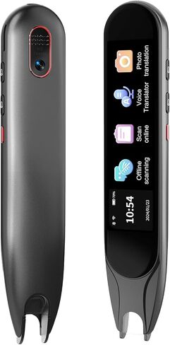 Translation Pen, 3.71" Scan Translation Pen with 142 Language Scanning Reading Pen, Offline Translation, Voice Translation, Portable Translation Device for Learners, Globetrotter in Saudi Arabia
