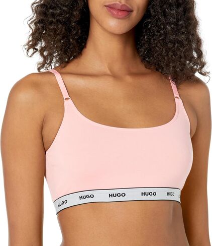 Hugo Women's 2-Pack Logo Logo Cotton Stretch Bralettes in Kuwait