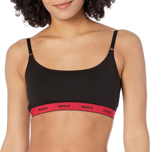 Hugo Women's 2-Pack Logo Logo Cotton Stretch Bralettes in Kuwait
