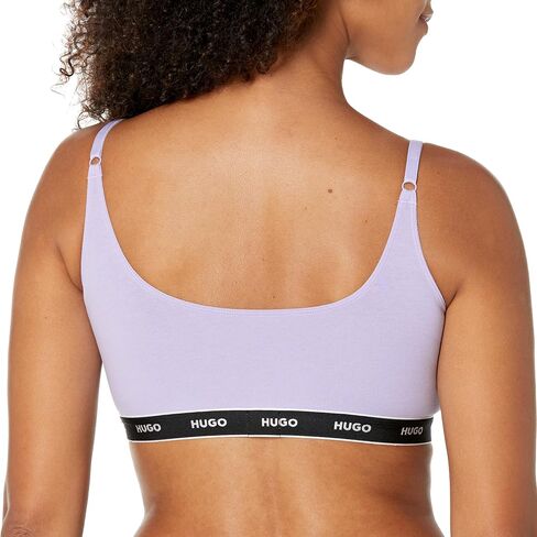 Hugo Women's 2-Pack Logo Logo Cotton Stretch Bralettes in Kuwait