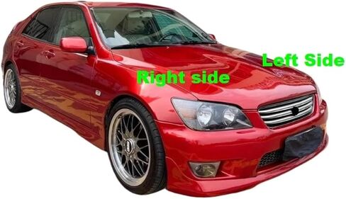 إسكان المصباح الأمامي المتوافق مع لكزس هو XE10 IS200 2001 2002 2003 Car Headlight Lens Cover Cover Melectlamp Shell Plexiglass Plexglass استبدال عاكس الضوء الأصلي (الجانب الأيسر) in Saudi Arabia
