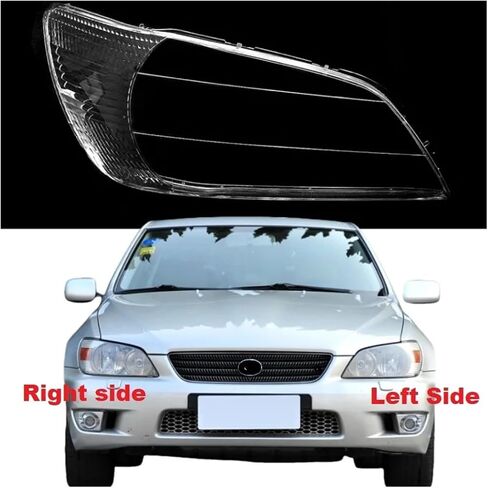 إسكان المصباح الأمامي المتوافق مع لكزس هو XE10 IS200 2001 2002 2003 Car Headlight Lens Cover Cover Melectlamp Shell Plexiglass Plexglass استبدال عاكس الضوء الأصلي (الجانب الأيسر) in Saudi Arabia