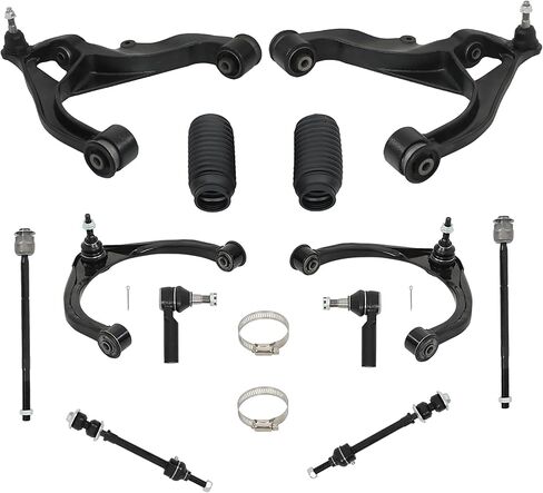 استبدال مجموعة تعليق الأسلحة العلوية والسفلية الأمامية لـ RAM 1500 2009-2012 4WD K643073 K643074 in Saudi Arabia