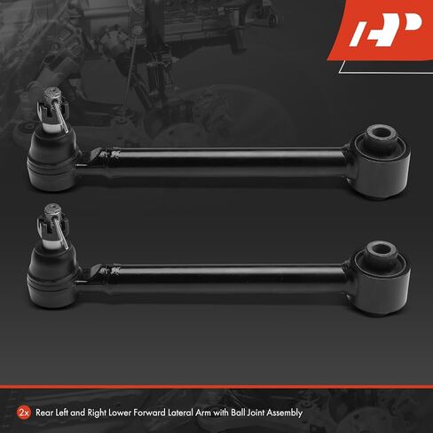 A-Premium 2 x Rear Forward Lower Control Arms, with Ball Joint & Bushing, Compatible with Kia Sorento 2011-2013 & Hyundai Santa Fe 2007-2012, Veracruz 2007-2012 in Saudi Arabia