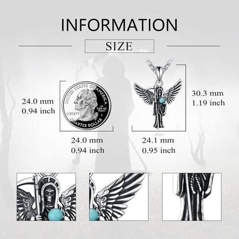 Patron Saint Medals Necklace 925 Sterling Silver Amulet Pendant Medallion Medal Jewelry Gifts for Men Women in Saudi Arabia