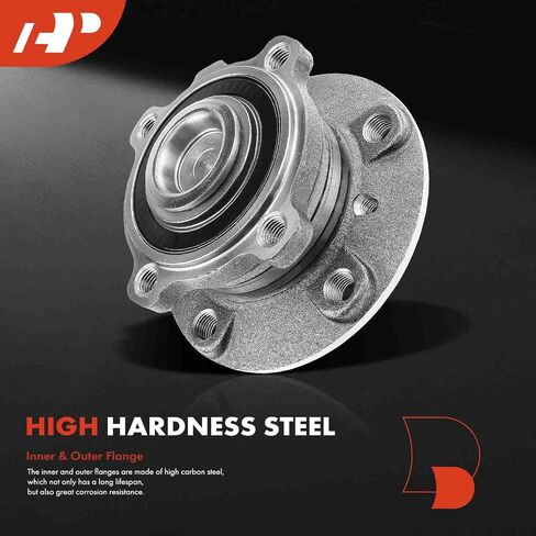 A-Premium Front Wheel Bearing and Hub Assembly Compatible with BMW 745i & 745Li 2002-2005, 750i & 750Li 2006-2008, 760i 2004-2006, 760Li 2003-2008, Alpina B7 2007-2008 in Saudi Arabia