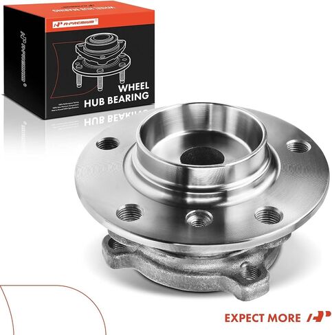 A-Premium Front Wheel Bearing and Hub Assembly Compatible with BMW 745i & 745Li 2002-2005, 750i & 750Li 2006-2008, 760i 2004-2006, 760Li 2003-2008, Alpina B7 2007-2008 in Saudi Arabia