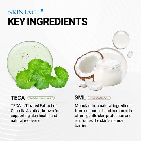ضمادة سائلة Skintact مع Centella Asiatica Extract & Glyceryl Monolaurate-تغطية طويلة الأمد ومقاومة للماء وشفافة للتخفيضات الطفيفة والخدوش ، احتفظ في مجموعة الإسعافات الأولية ، 0.3 أوقية in Saudi Arabia