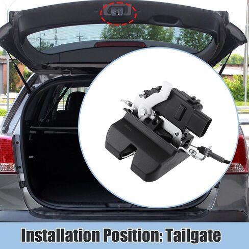 X AutoHaux 81230-C5100 Power Tailgate Gate Gate Assembly Assembly Artic Trunk Lock Actuator محرك Kia Sorento 2016-2020 in Saudi Arabia