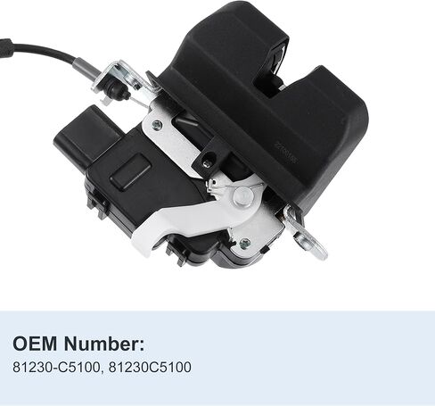 X AutoHaux 81230-C5100 Power Tailgate Gate Gate Assembly Assembly Artic Trunk Lock Actuator محرك Kia Sorento 2016-2020 in Saudi Arabia