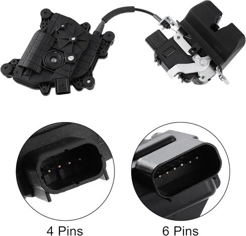 X AutoHaux 81230-C5100 Power Tailgate Gate Gate Assembly Assembly Artic Trunk Lock Actuator محرك Kia Sorento 2016-2020 in Saudi Arabia
