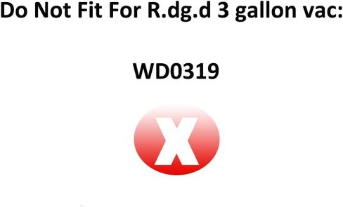 10 Packs VF3502 Size A Dust bags fit for Ridgid 12 to 16 Gallon Wet/Dry Vacs 23743 in Kuwait