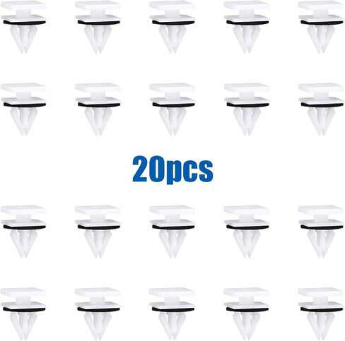 OAUTOO 20pcs Door Applique Panel Retainer Clip W729209-S300 for Ford Bronco Sport Escape Lincoln Continental Corsair 2017-On in Saudi Arabia