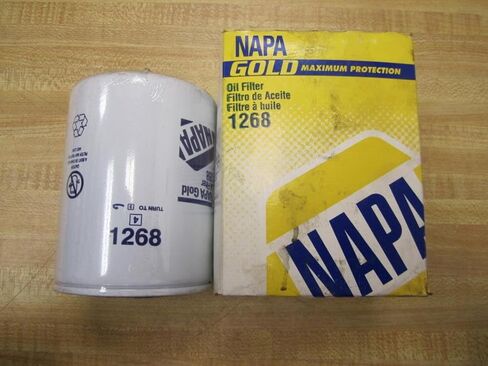 مرشحات NAPA 1268 تدور مرشح الزيت على 5.2 × 3.69 × 11/8-16inch الخيط in Saudi Arabia