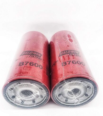 Baldwin Filters Oil Filter, Spin-On Filter Design - B7600 (Pack of 2) in Saudi Arabia