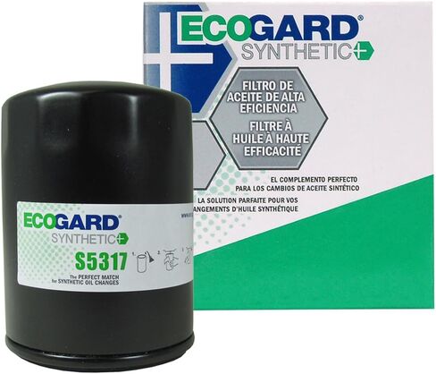 Ecogard S5317 Fremium Spin-on Engine Oil Filter للزيت الاصطناعي يناسب Jaguar XK8 4.0L 1997-2002 ، XJ8 4.2L 2004-2009 ، XJ8 4.0L 1998-2003 ، XF 4.2L 2009-2010 ، S-TYPE 4.2L 2003-2008 in Saudi Arabia