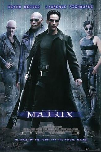 ملصق المصفوفة Keanu Reeves Rare Hot New 24x36 in Saudi Arabia