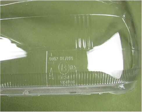 الإسكان الأمامي متوافق مع Mitsubishi Sport Pajero Race Cover Cover Headpamp Housing Lamp Shell Shell Sharparent Ssharade Mask Lens Plexiglass (2pcs اليسار واليمين) in Saudi Arabia
