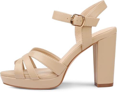 منصة كولتر للسيدات الكعك الكعوب في الكاحل كتلة الحفلات الصنادل أحذية الزفاف in Kuwait