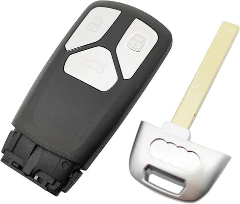 Replacement Remote Key Fob Cover fit for Audi A4 A5 Q5 Q7 TT TTS S4 S5 RS4 RS5 Smart Key Case (4 Buttons) in Kuwait
