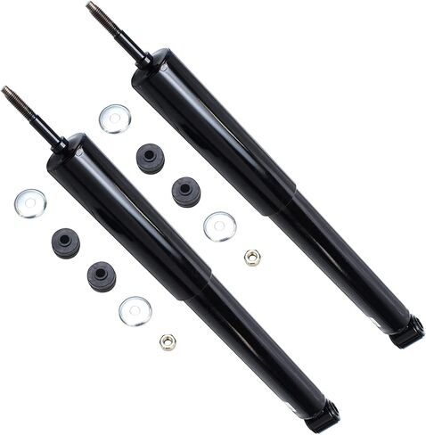Detroit Axle - مجموعة امتصاص الصدمات الخلفية لعام 2003-2018 Toyota 4runner FJ Cruiser ، 2 Sway Absorbers 2 Sway Bars 2004 2005 2007 2007 2008 2008 2010 2014 2014 2015 2015 2017 Replace in Saudi Arabia