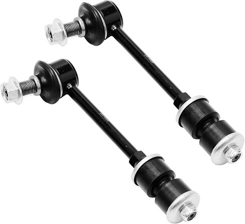 Detroit Axle - مجموعة امتصاص الصدمات الخلفية لعام 2003-2018 Toyota 4runner FJ Cruiser ، 2 Sway Absorbers 2 Sway Bars 2004 2005 2007 2007 2008 2008 2010 2014 2014 2015 2015 2017 Replace in Saudi Arabia
