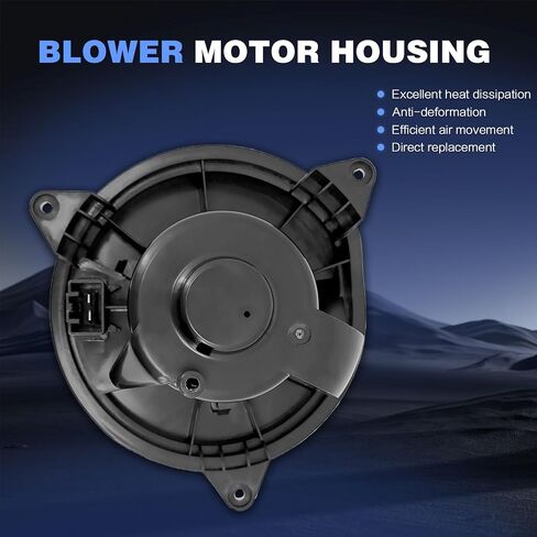 محرك منفاخ HVAC متوافق مع Ford Focus 2000 2001 2002 2004 2005 2006 2007 ، 2010-2013 Ford Transit Connect Plower Motor Most Configning and Heating ، يحل محل# 700105 ، YS4Z19805AB in Saudi Arabia