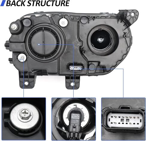 مجموعة المصابيح الأمامية ل Dodge Challenger 2015 2016 2017 2018 2019 in Saudi Arabia