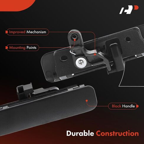 A-Premium Outside Exterior Door Handles Compatible with Ford E-150 E-250 E150 E250 2008-2014, E-350 Super Duty E-450 Super Duty 2008-2019, Textured Black, 2-PC Set, Front Driver and Passenger Side in Saudi Arabia