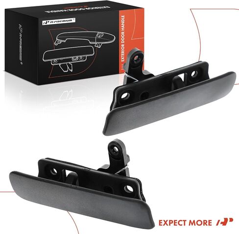 A-Premium Outside Exterior Door Handles Compatible with Ford E-150 E-250 E150 E250 2008-2014, E-350 Super Duty E-450 Super Duty 2008-2019, Textured Black, 2-PC Set, Front Driver and Passenger Side in Saudi Arabia