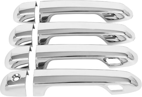 OCPTY Door Handle Covers for 2010-2019 for Toyota 4Runner Exterior Driver Side & Passenger Side Car Door Handle Covers Trim Kit Chrome 4PCS in Saudi Arabia