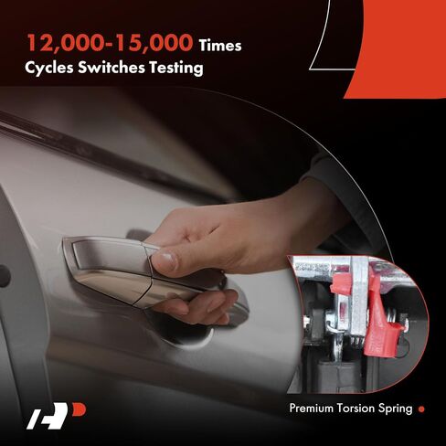 A-Premium الخلفية الخلفية اليمنى جانب الباب الجانبي مقبض الباب الخارجي متوافق مع دودج رام 1500 2002-2008 ، RAM 2500 2003-2009 ، RAM 3500 2003-2010 ، RAM 4500 5500 ، Dakota & Mitsubishi Raider ، Smooth Black in Saudi Arabia