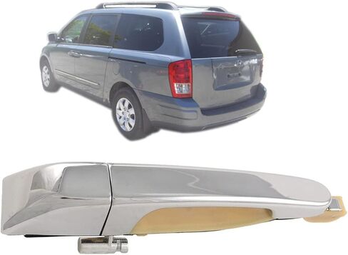 Auto Parts Avenue APA Replacement Chrome Exterior Door Handle for 07-08 Entourage 06-12 Sedona Rear Driver Left Side HY1520116 836504D011 in Saudi Arabia