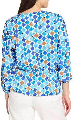 NIC+ZOE Women's Mosaic Sofia Top in Saudi Arabia