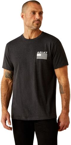 ARIAT Men's RWB T-Shirt in Saudi Arabia