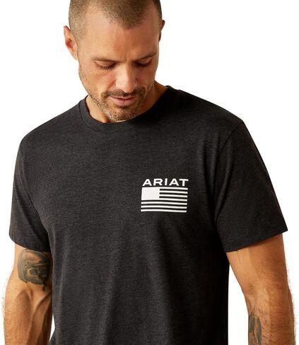 ARIAT Men's RWB T-Shirt in Saudi Arabia