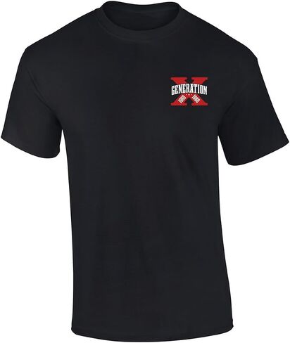 Trenz Shirt Company Gen X Survivors '65 -'80 The True FAFO Generation Graphic Mens T-Shirt in Kuwait