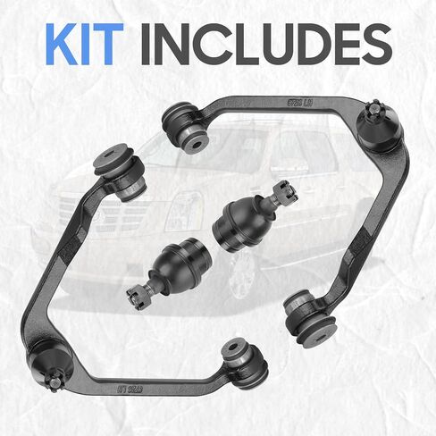 2WD Front Upper Control Arms + Lower Ball Joints Replacement Suspension Kit for 97-02 Ford Expedition, 97-03 F150, 97-99 F250, 98-02 Lincoln Navigator, 02 Lincoln Blackwood (4pc) in Saudi Arabia