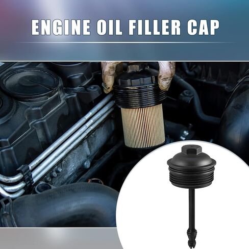 غطاء الإسكان لمرشح زيت المحرك 03L115433C لـ VW PASSAT TDI SE ، TDI SEL 2.0L DIESEL 2012-2014 in Saudi Arabia