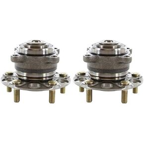 AutoShack Rear Wheel Hub Bearing Pair of 2 Driver and Passenger Side Replacement for 2008 2009 2010 2011 2012 Honda Accord 2009-2012 2013 2014 Acura TSX 2.4L 3.5L V6 FWD 5-Lug HB612355PR in Saudi Arabia