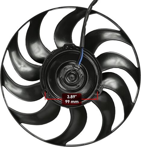 مروحة المبرد Caltric متوافقة مع Polaris 2415279 2411118 2411578 5437627 in Saudi Arabia