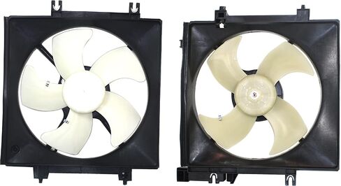 Garage-Pro Cooling Fan Assembly Set of 2 Compatible with 2005-2014 Subaru Legacy, Fits 2005-2014 Subaru Outback Driver and Passenger Side in Saudi Arabia