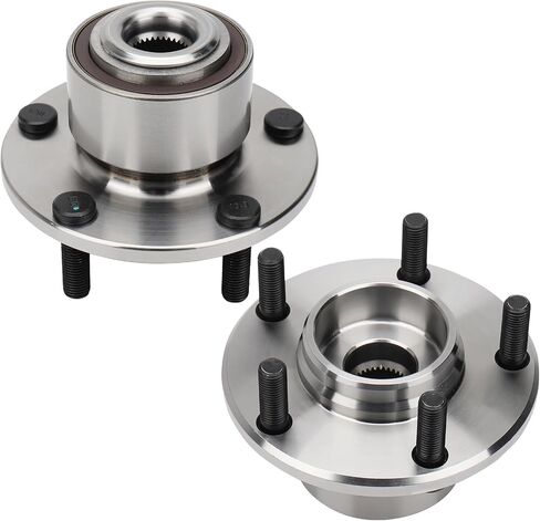 [Pair] DRIVESTAR 513211 Front Left/Right Wheel Hub & Bearing Assembly 2004 2005 for Mazda3,4-Wheel ABS, 5 Lugs in Saudi Arabia