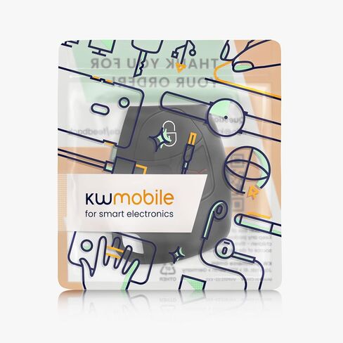 Kwmobile Silicone Key Cover Fob متوافق مع مفتاح سيارة Mercedes-Benz 2-3 in Saudi Arabia