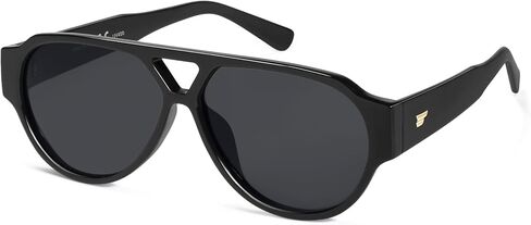 VANLINKER Retro Aviator Polarized Sunglasses for Women Men Classic Vintage 70s Trendy Sun Glasses VL9842 in Kuwait