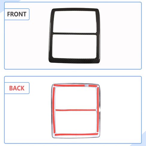Aunginsy Front Reading Light Lamp Panel Cover Trim Compatible with Toyota Tacoma 2016-2023 Center Console Front Row Reading Light Frame Auto Inner Roof Lamp Panel Decorative Cover Interior Accessories in Saudi Arabia
