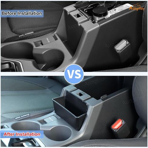Aunginsy Center Censole Rengrest Arming Box Tarching Tocking Fox متوافق مع Subaru Crosstrek GU 2024 2025 Central Control Front Arming Storage Storage Transizer Treser in Saudi Arabia