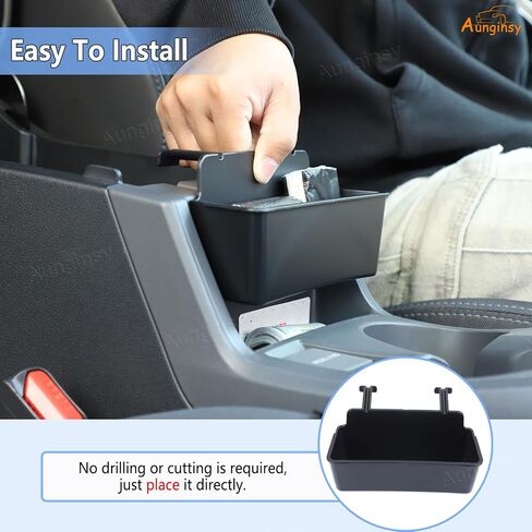 Aunginsy Center Censole Rengrest Arming Box Tarching Tocking Fox متوافق مع Subaru Crosstrek GU 2024 2025 Central Control Front Arming Storage Storage Transizer Treser in Saudi Arabia
