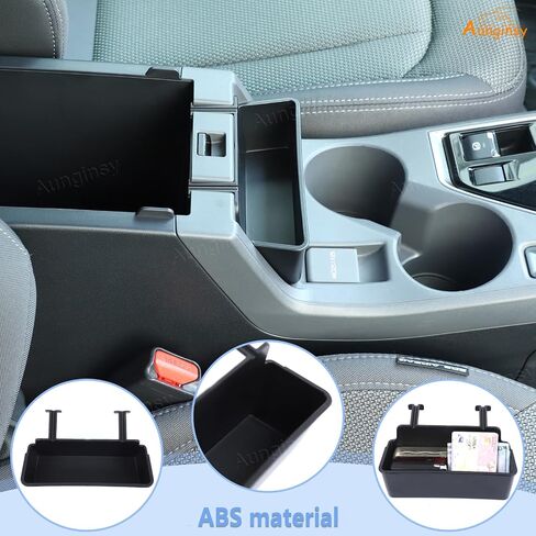 Aunginsy Center Censole Rengrest Arming Box Tarching Tocking Fox متوافق مع Subaru Crosstrek GU 2024 2025 Central Control Front Arming Storage Storage Transizer Treser in Saudi Arabia