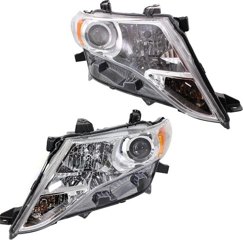 Garage-Pro Driver and Passenger Side Headlight for Toyota Venza 2009-2016 Halogen With bulb(s) Replaces# 811100T020 811500T020 in Saudi Arabia